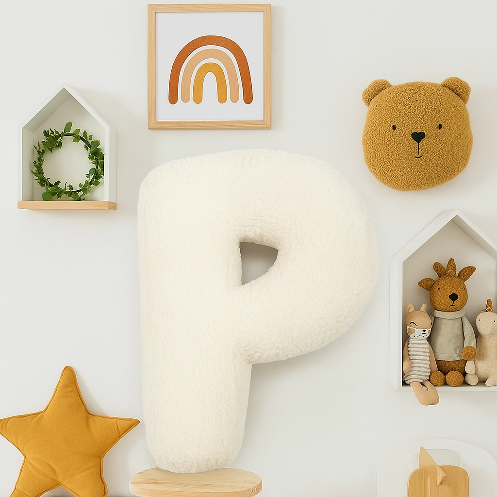 Teddy Letter Kussen P