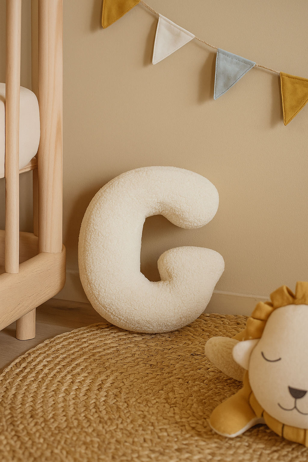 Teddy Letter Kussen G