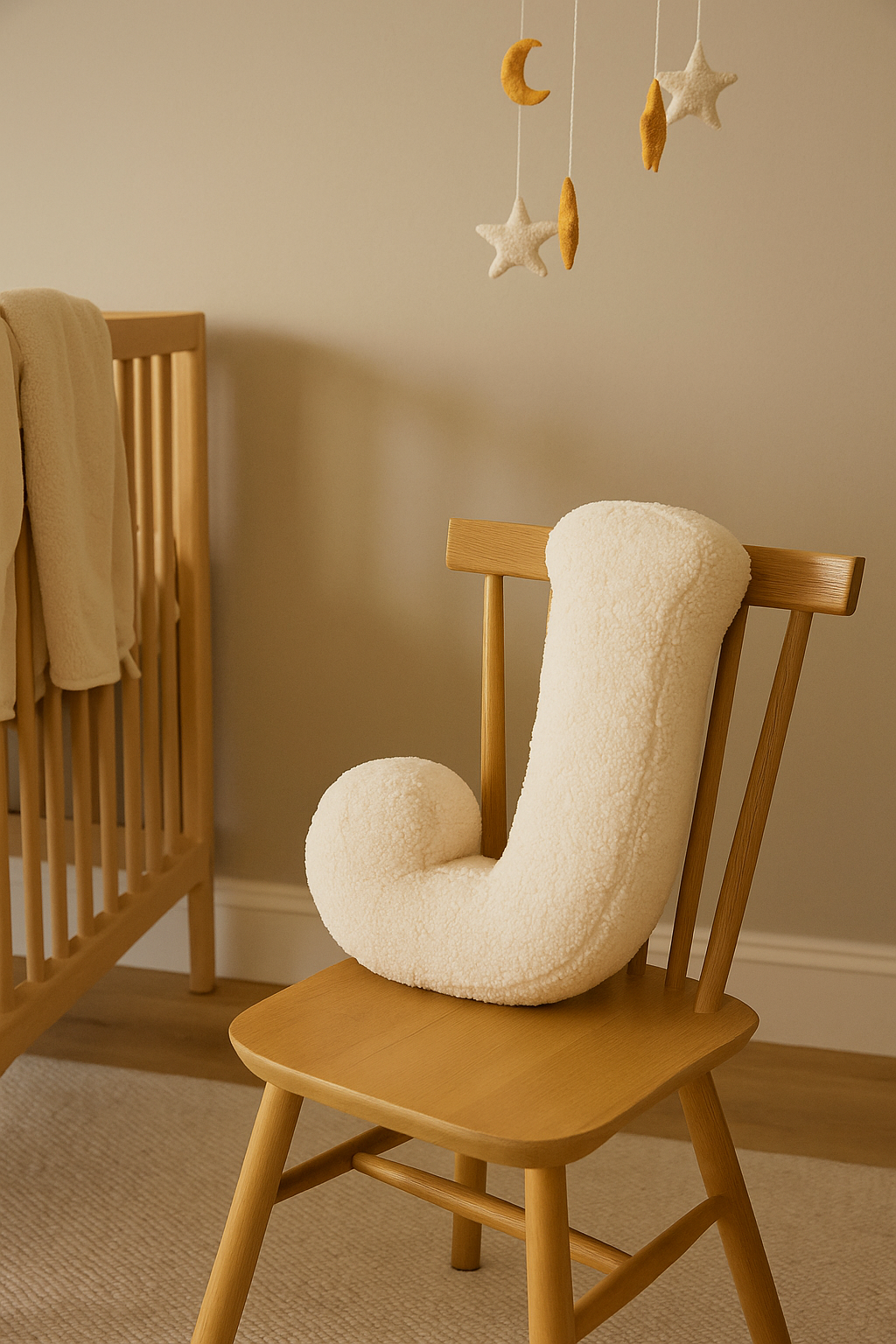 Teddy Letter Kussen J