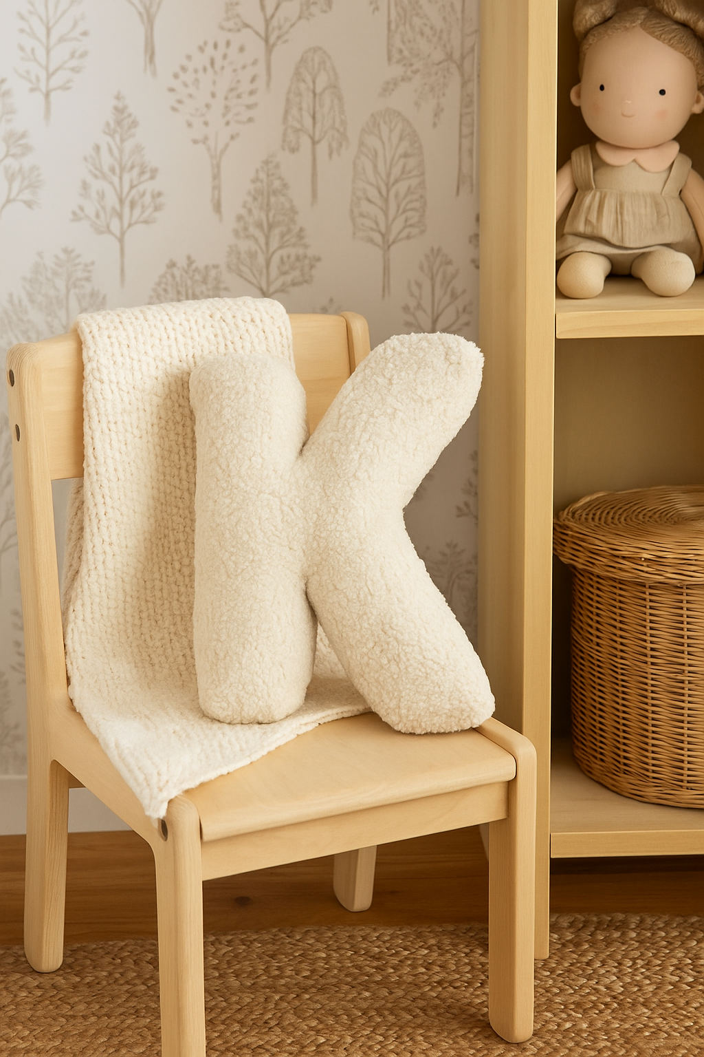 Teddy Letter Kussen K