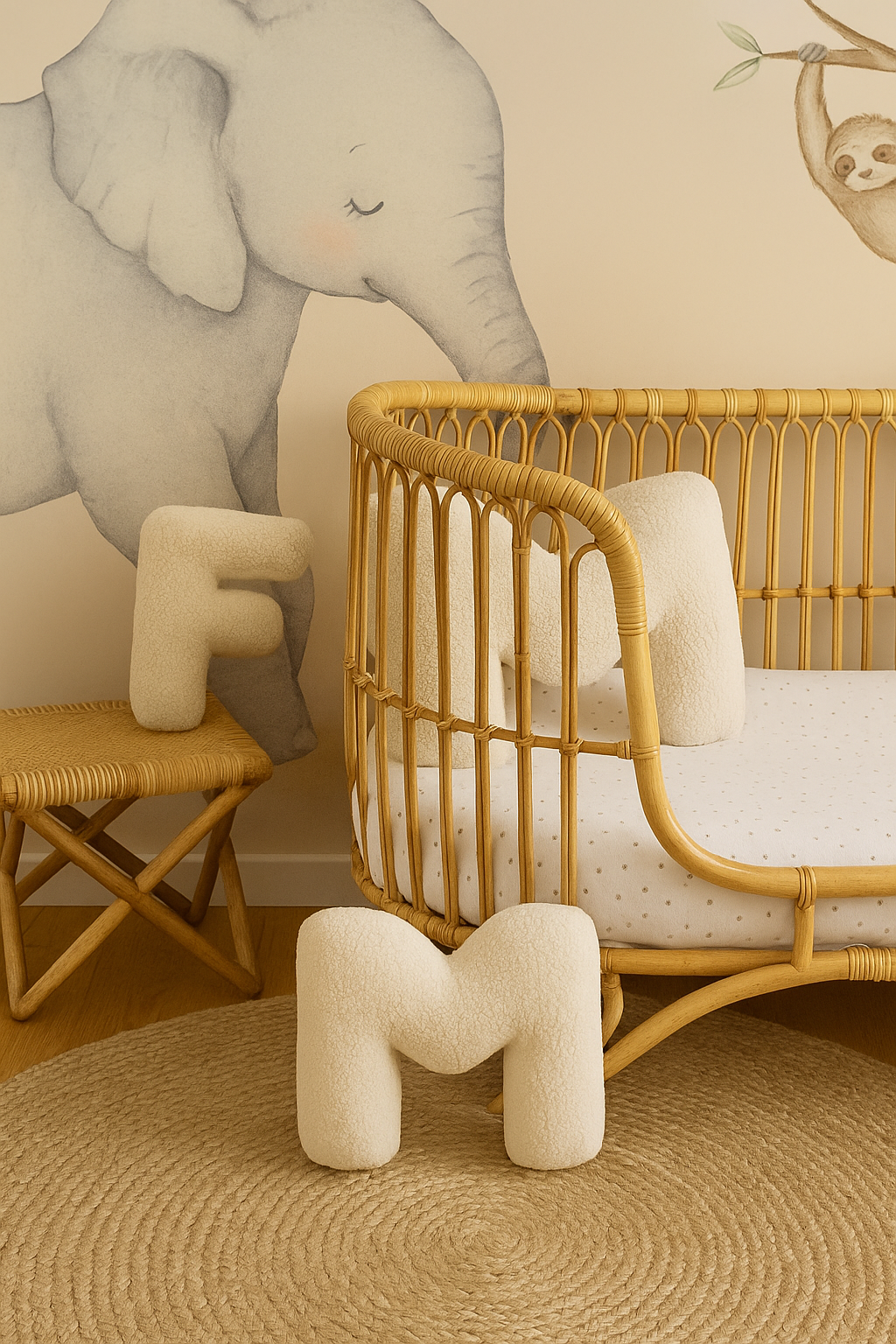 Teddy Letter Kussen M