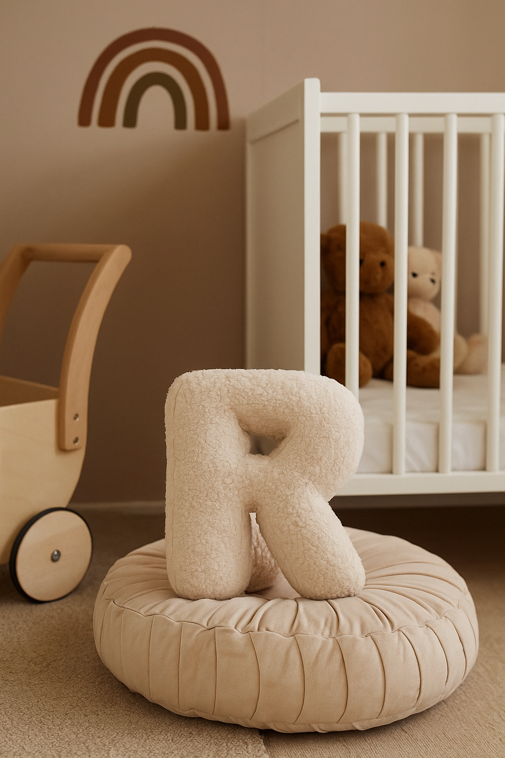 Teddy Letter Kussen R